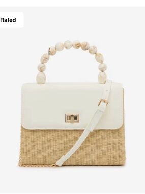 Crown Vintage Stone Handle Satchel
